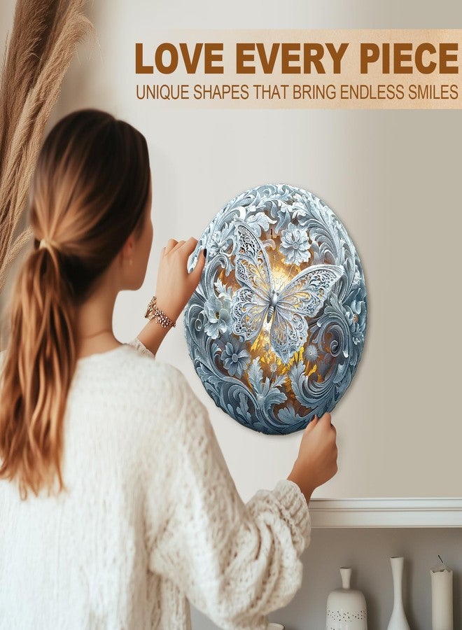 WOODBESTS Wooden Puzzles for Adults (100 Piece, S, 8.5 * 8.5in) Celestial Wings Wood Puzzle Adult, Unique Wooden Animal Jigsaw Puzzles, Family Game and Birthday Gifts for Friend - Image 5